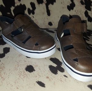 Nautica brown toddler boy dress sandals!!!